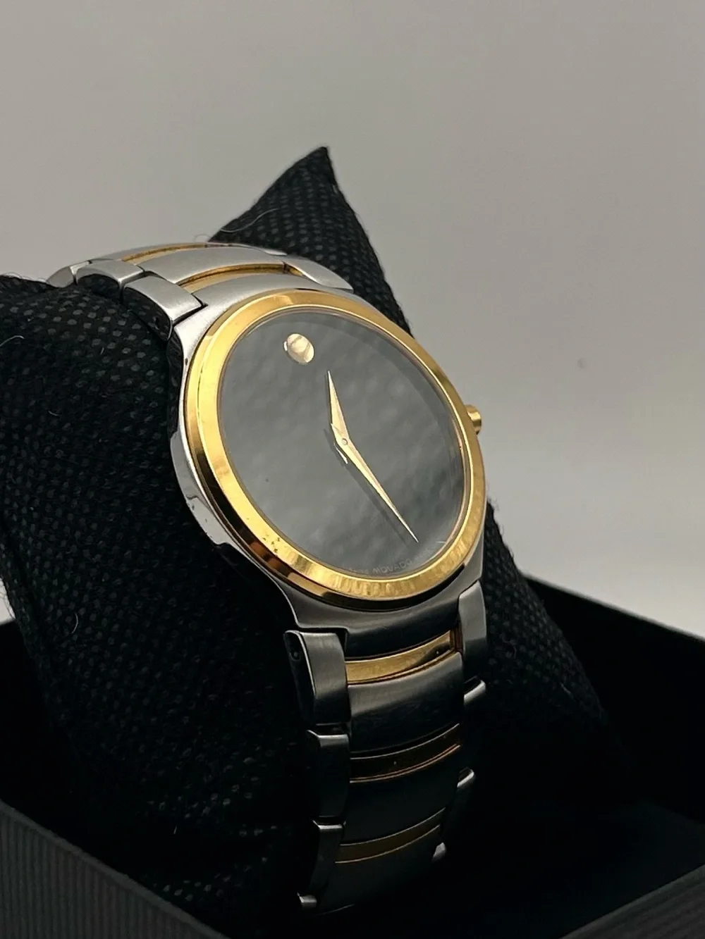Movado Museum Men’s Two-Tone Gold & Silver Stainless Steel Quartz 34mm Watch